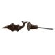 Antique Swordfish Metal Drawer Knobs